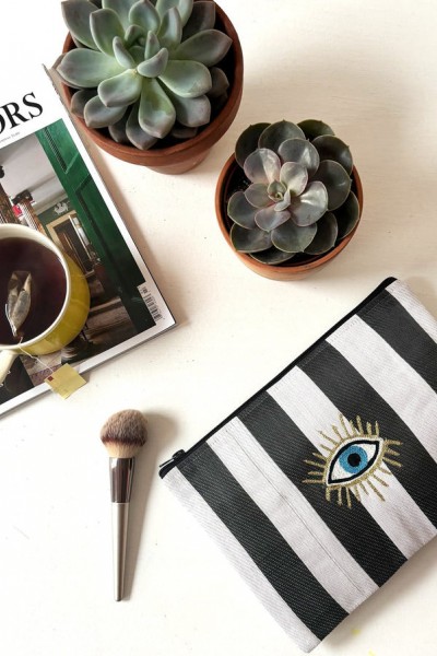 Glimmer Eye Recycled Pouch