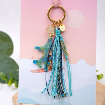 Seabed Coral Plexi Keychain 